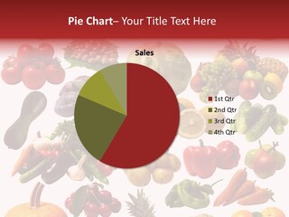 Pineapple Pieces Mandarin PowerPoint Template