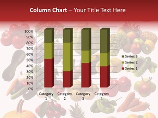 Pineapple Pieces Mandarin PowerPoint Template