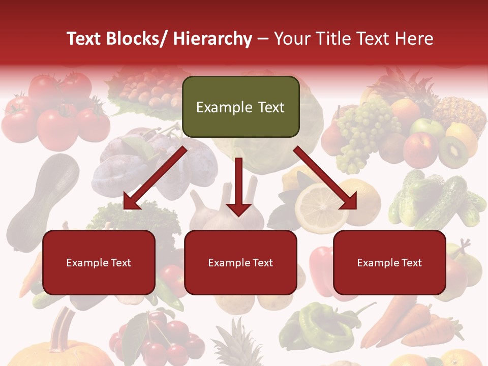 Pineapple Pieces Mandarin PowerPoint Template