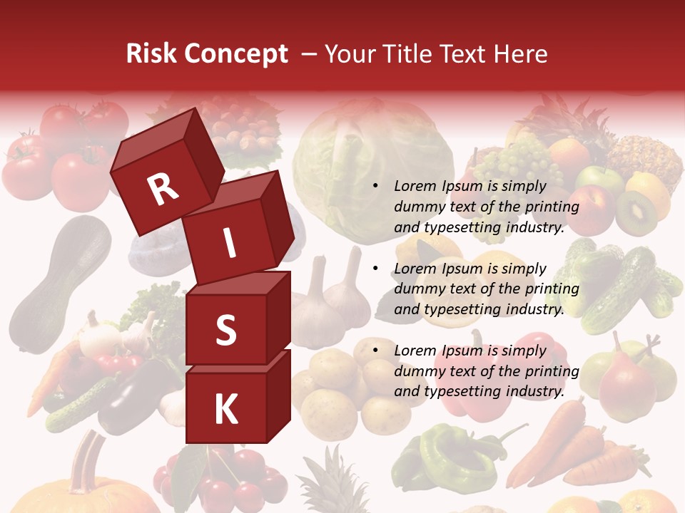 Pineapple Pieces Mandarin PowerPoint Template