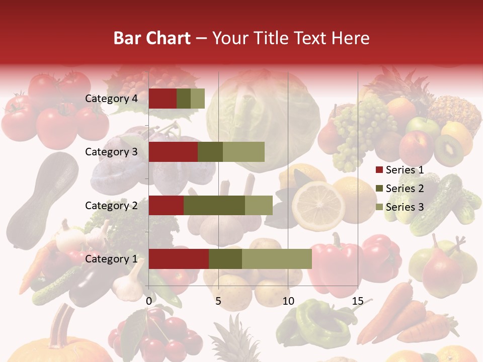 Pineapple Pieces Mandarin PowerPoint Template