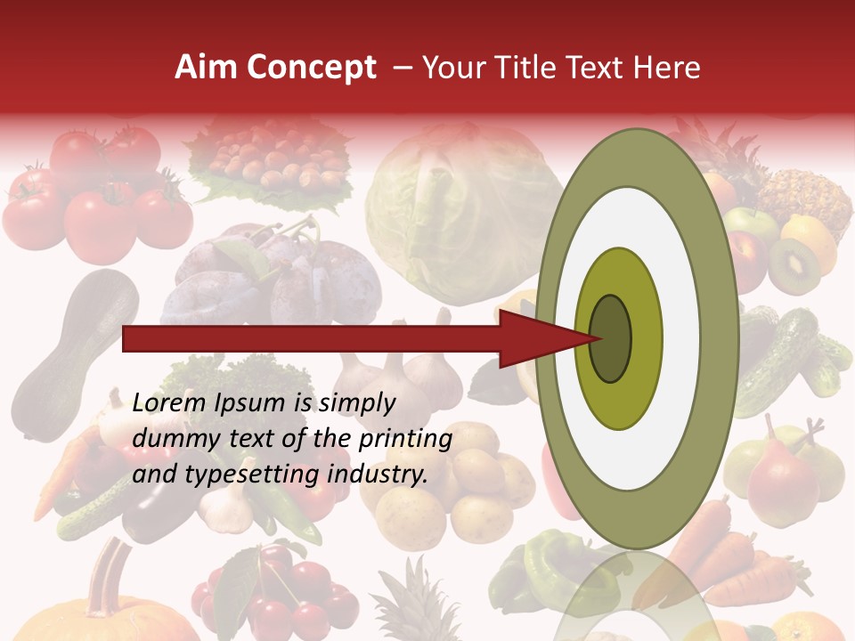 Pineapple Pieces Mandarin PowerPoint Template