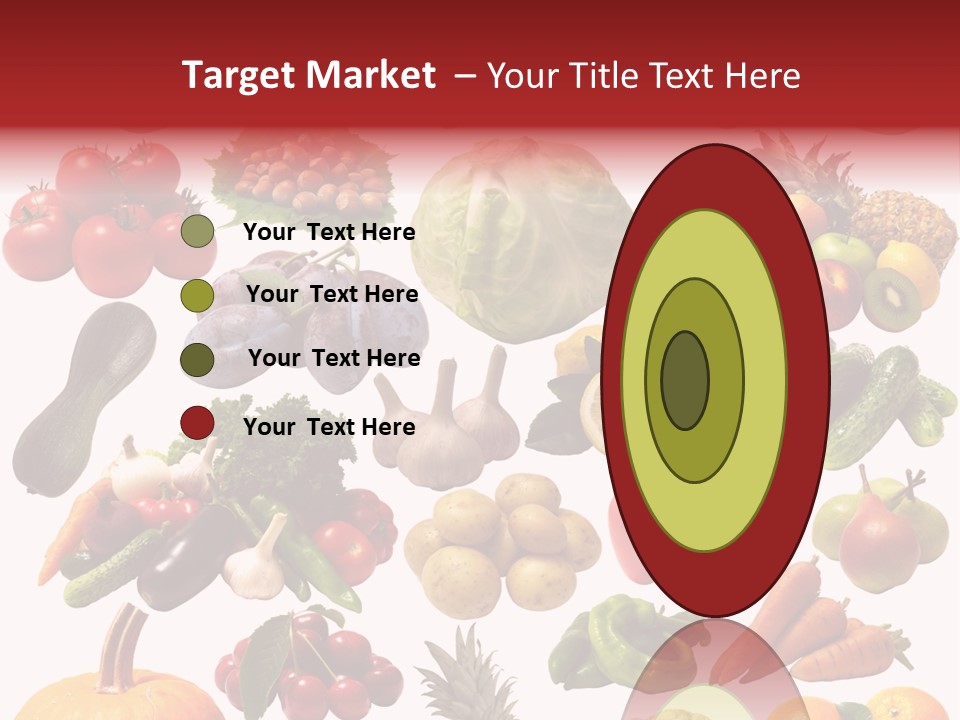 Pineapple Pieces Mandarin PowerPoint Template