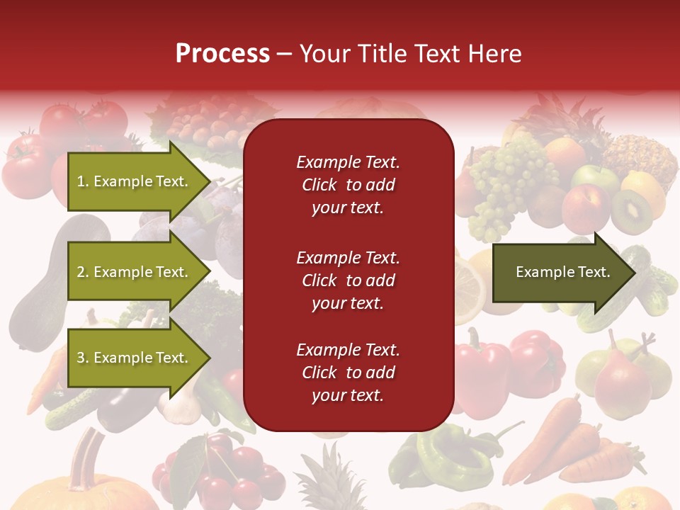 Pineapple Pieces Mandarin PowerPoint Template