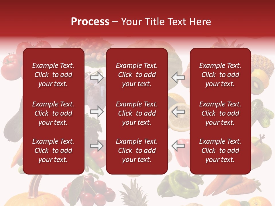 Pineapple Pieces Mandarin PowerPoint Template