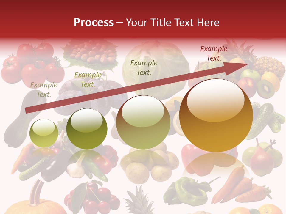 Pineapple Pieces Mandarin PowerPoint Template