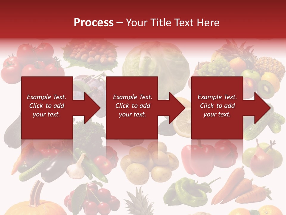 Pineapple Pieces Mandarin PowerPoint Template