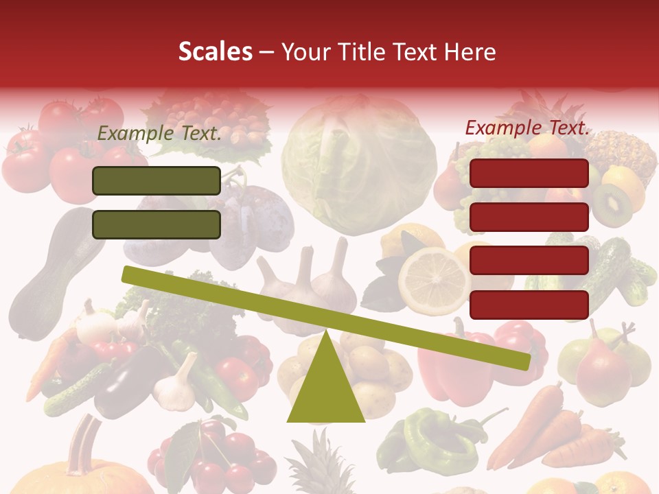Pineapple Pieces Mandarin PowerPoint Template