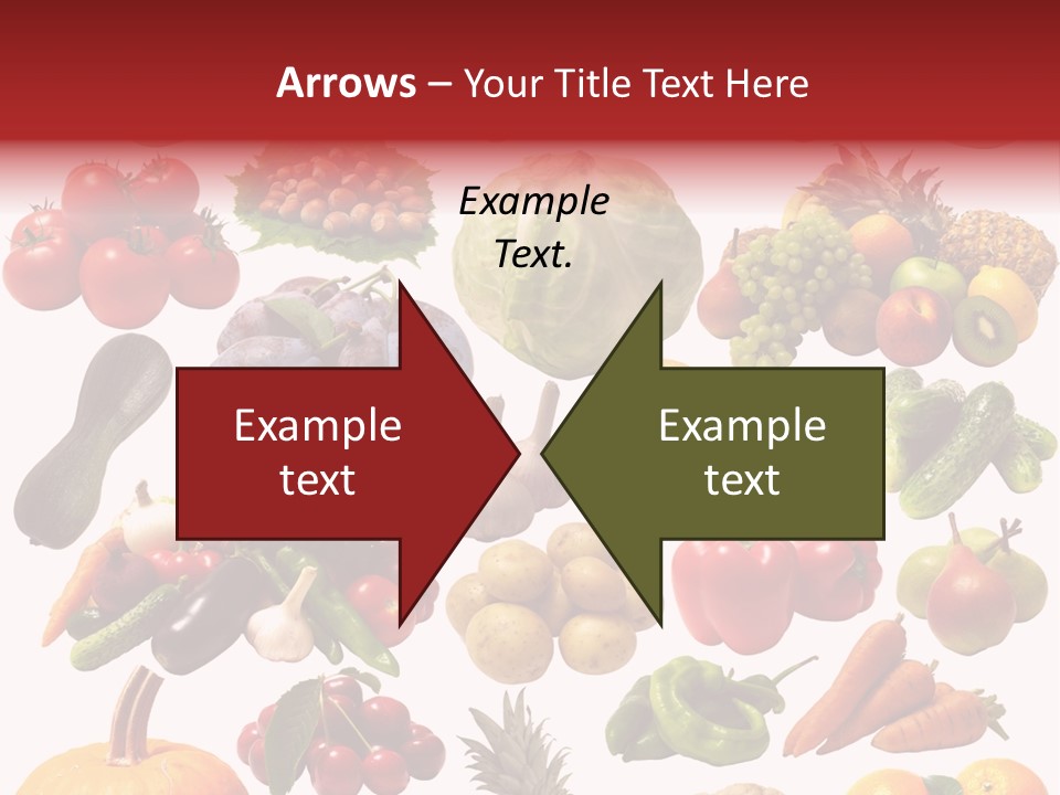 Pineapple Pieces Mandarin PowerPoint Template