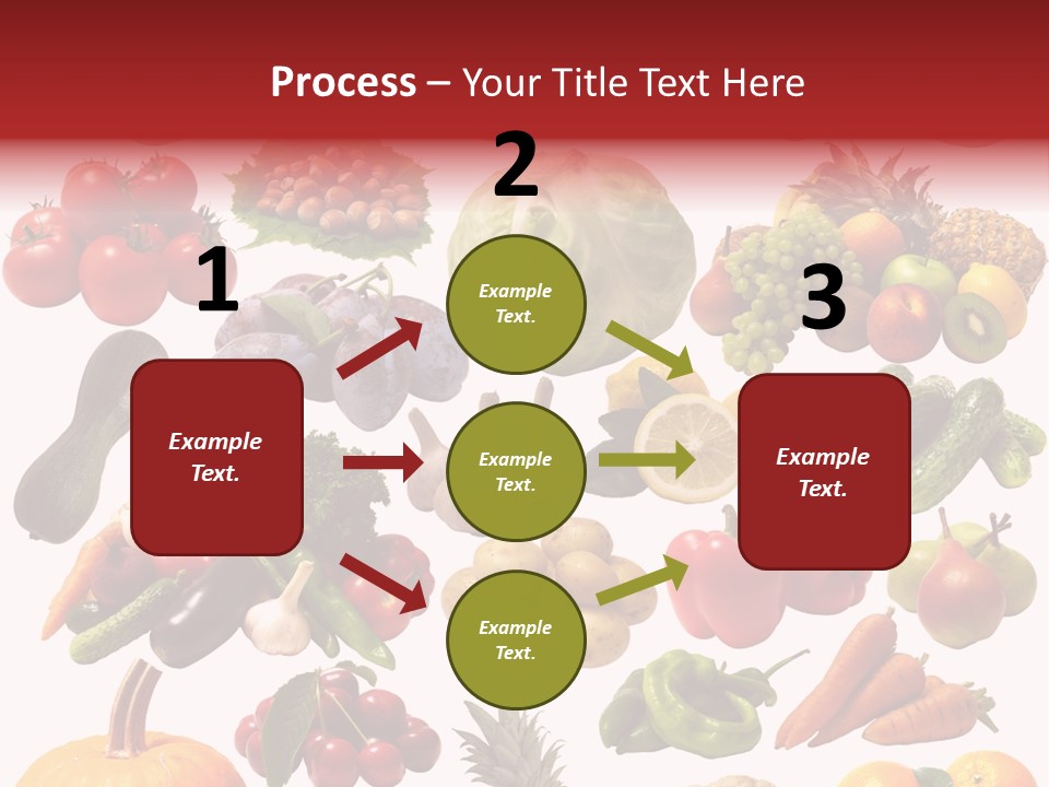 Pineapple Pieces Mandarin PowerPoint Template
