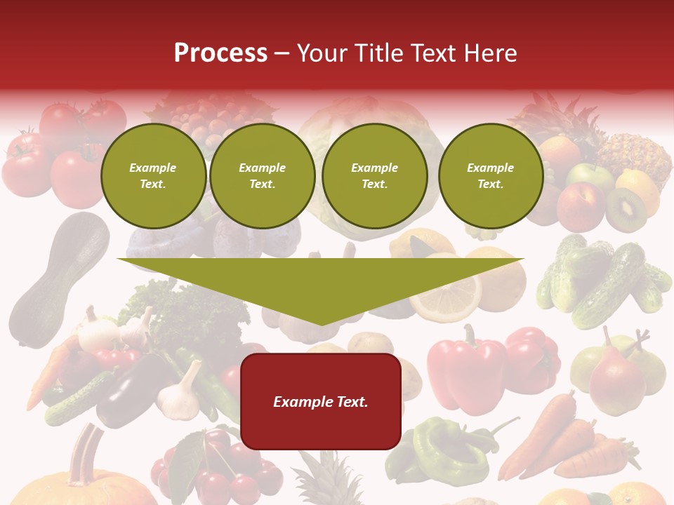 Pineapple Pieces Mandarin PowerPoint Template