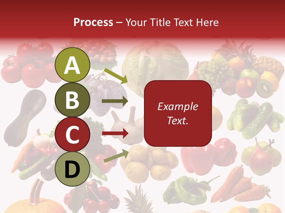 Pineapple Pieces Mandarin PowerPoint Template