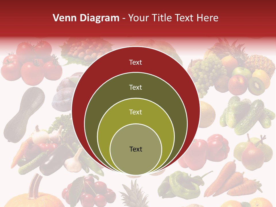 Pineapple Pieces Mandarin PowerPoint Template