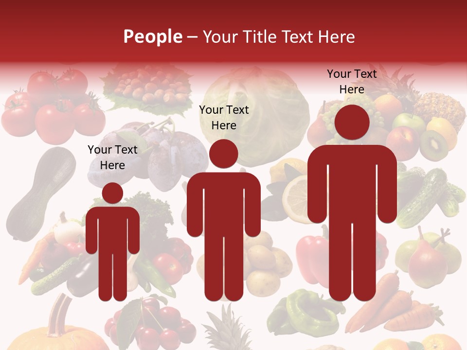 Pineapple Pieces Mandarin PowerPoint Template