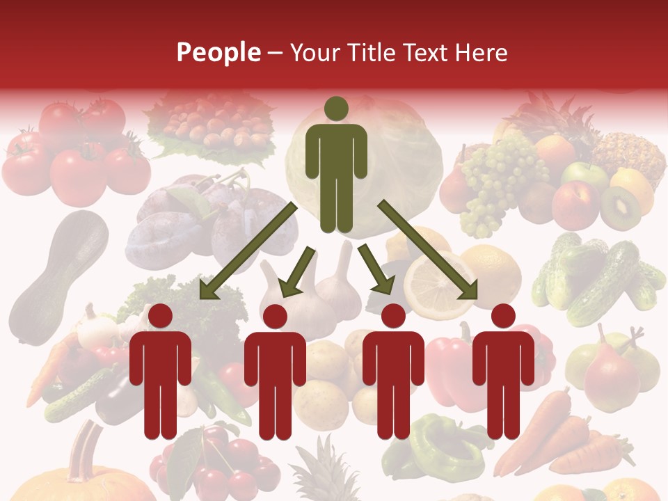 Pineapple Pieces Mandarin PowerPoint Template