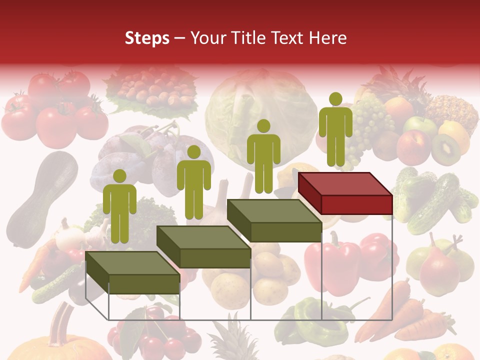 Pineapple Pieces Mandarin PowerPoint Template