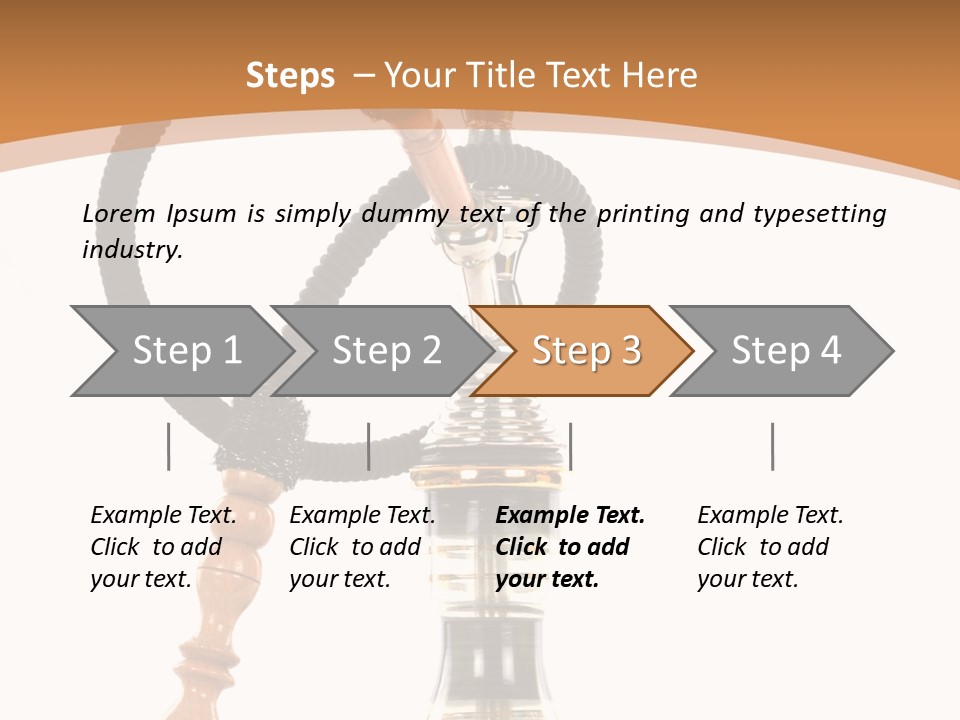 Smoke Cigar Tolerance PowerPoint Template