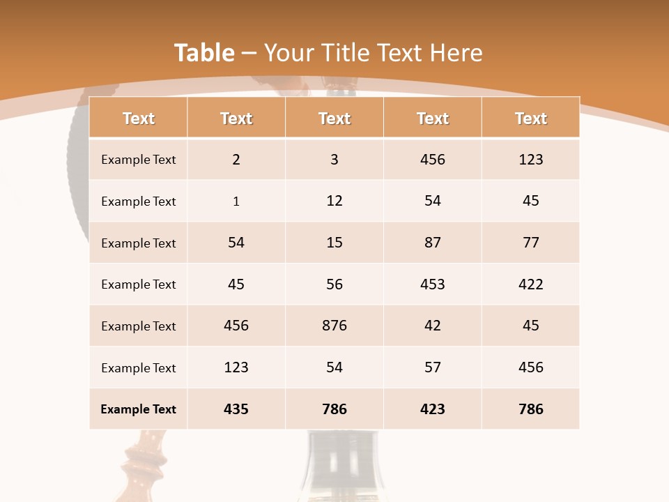 Smoke Cigar Tolerance PowerPoint Template