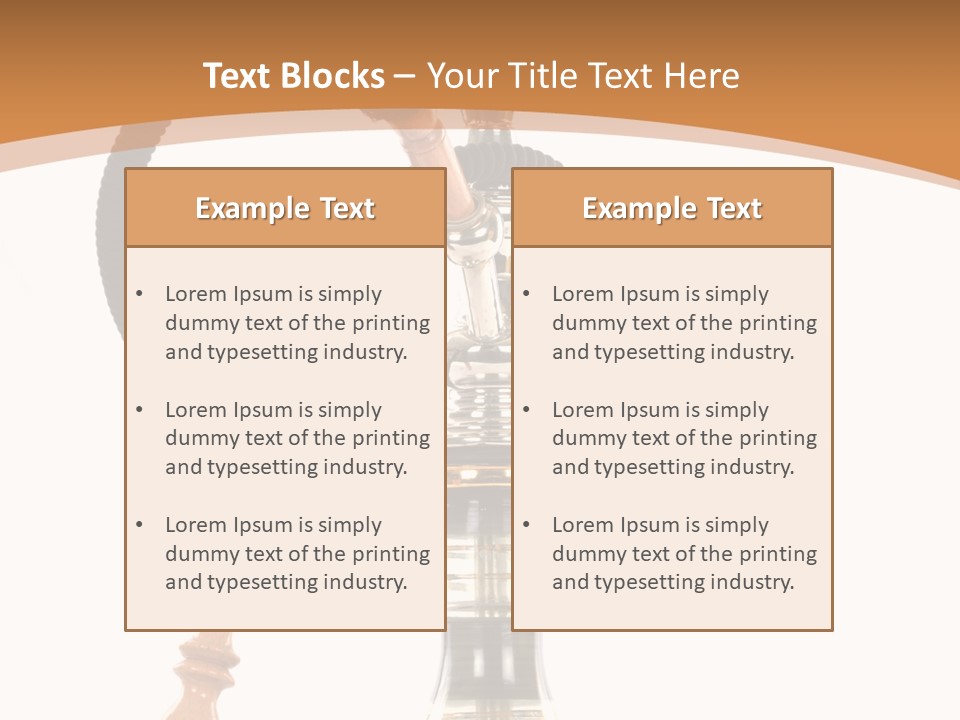 Smoke Cigar Tolerance PowerPoint Template