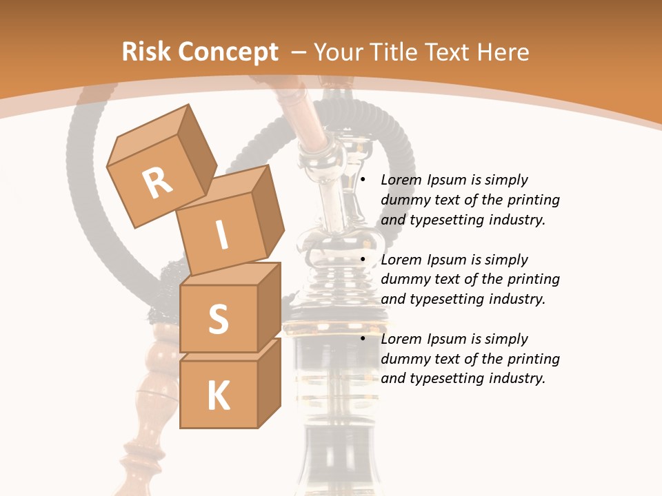 Smoke Cigar Tolerance PowerPoint Template