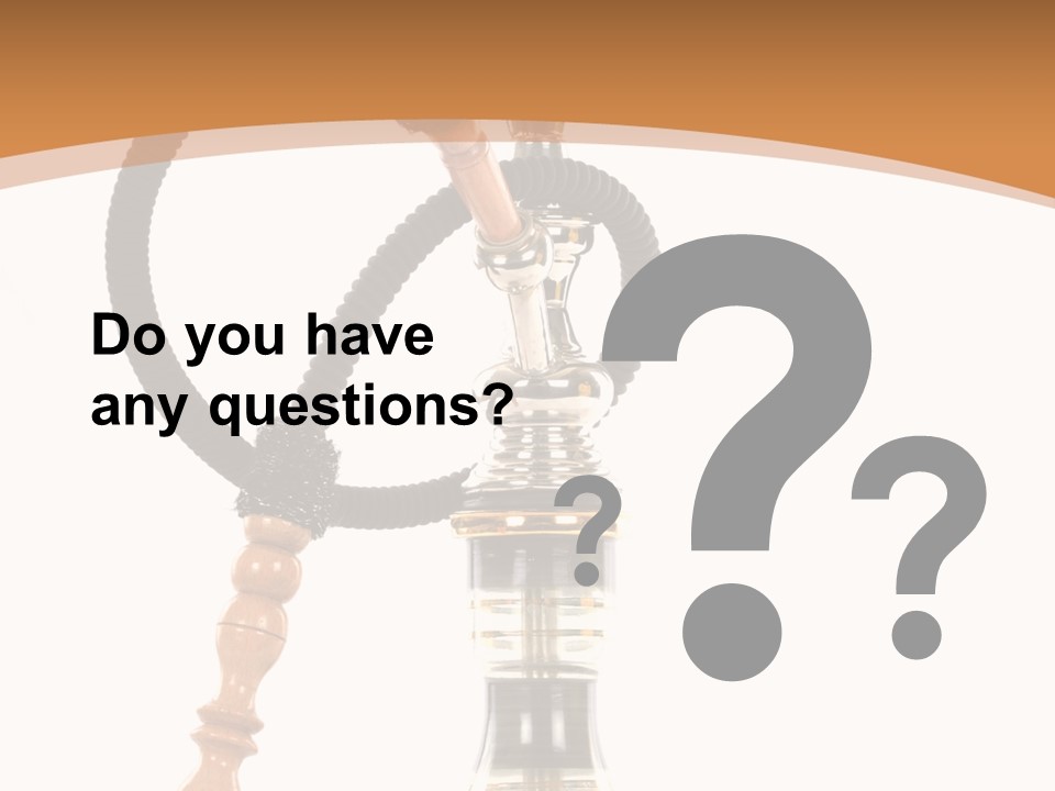 Smoke Cigar Tolerance PowerPoint Template