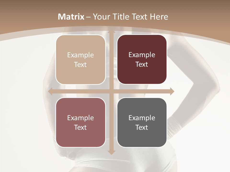 S Fitness Young PowerPoint Template