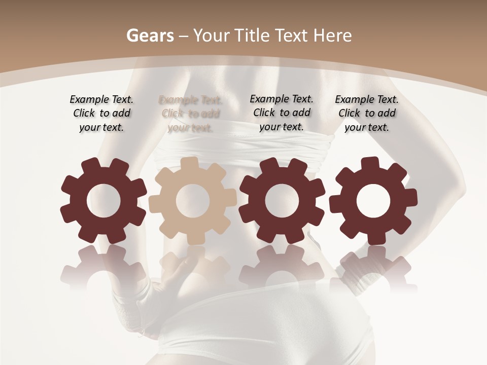 S Fitness Young PowerPoint Template