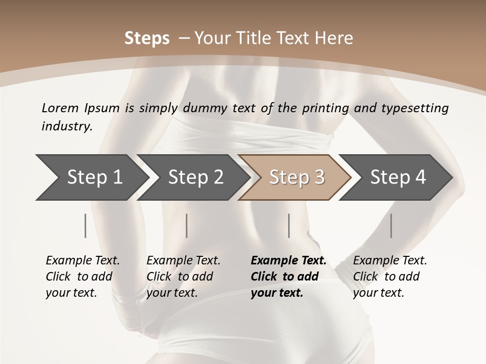 S Fitness Young PowerPoint Template