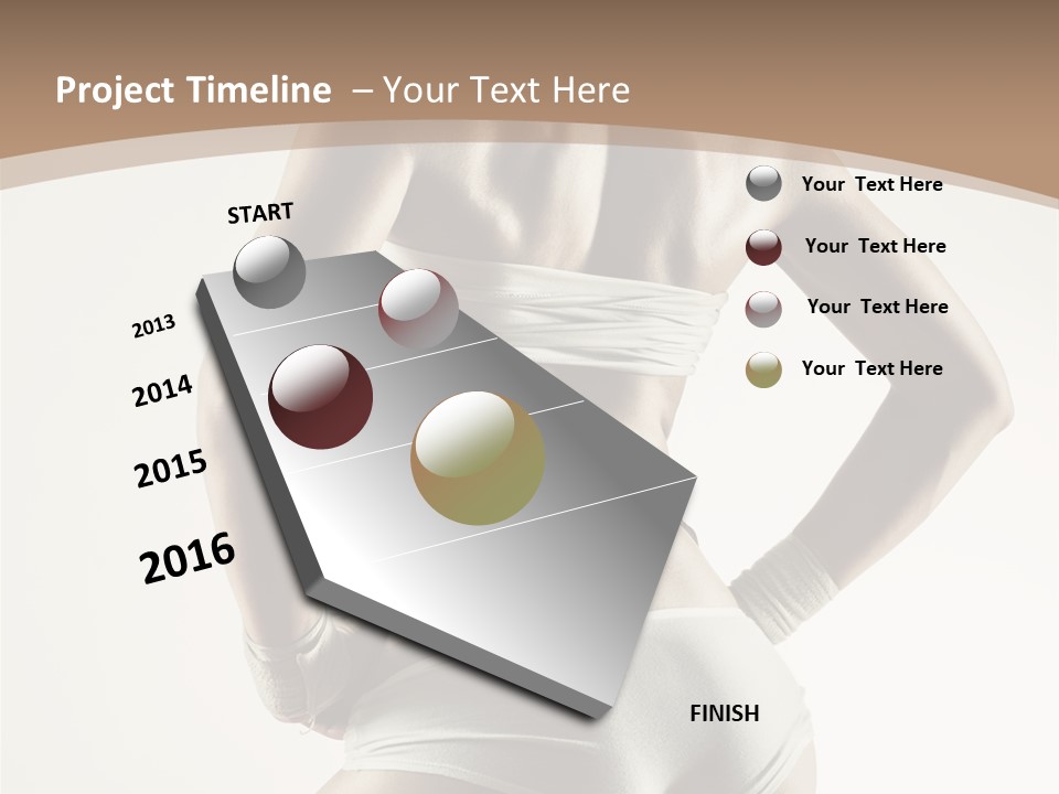S Fitness Young PowerPoint Template