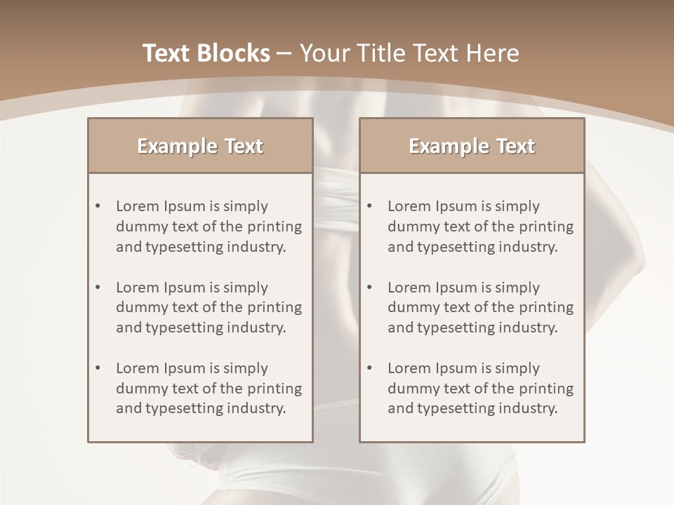 S Fitness Young PowerPoint Template