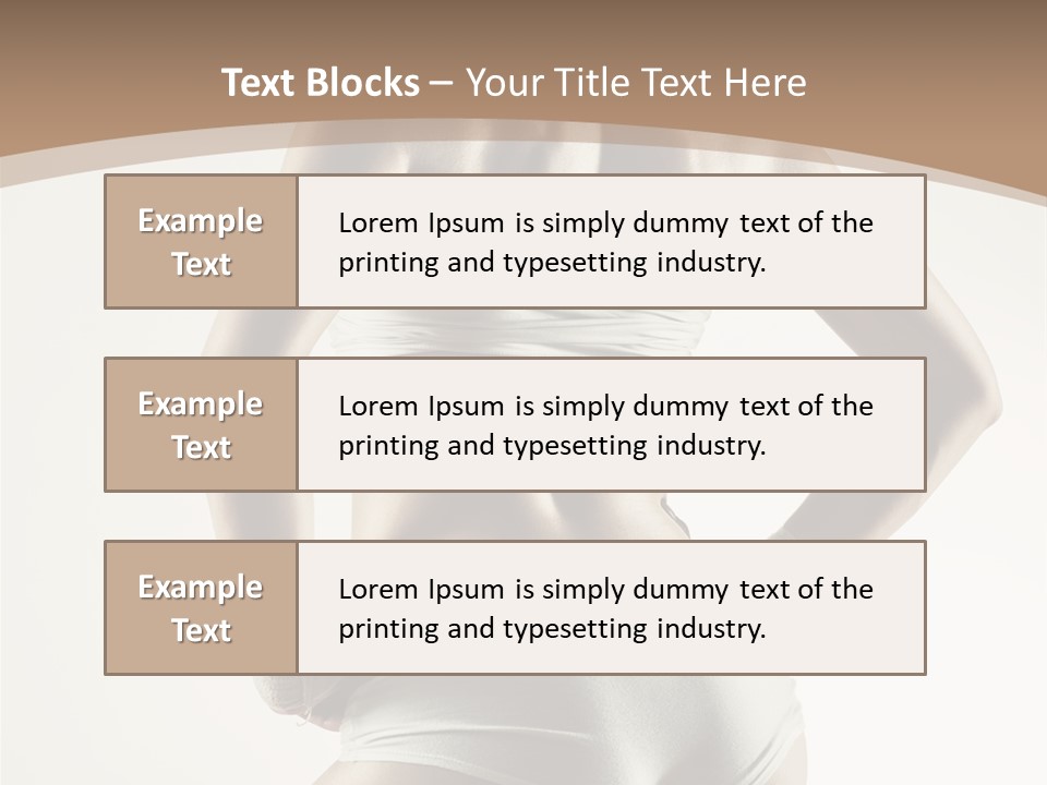 S Fitness Young PowerPoint Template