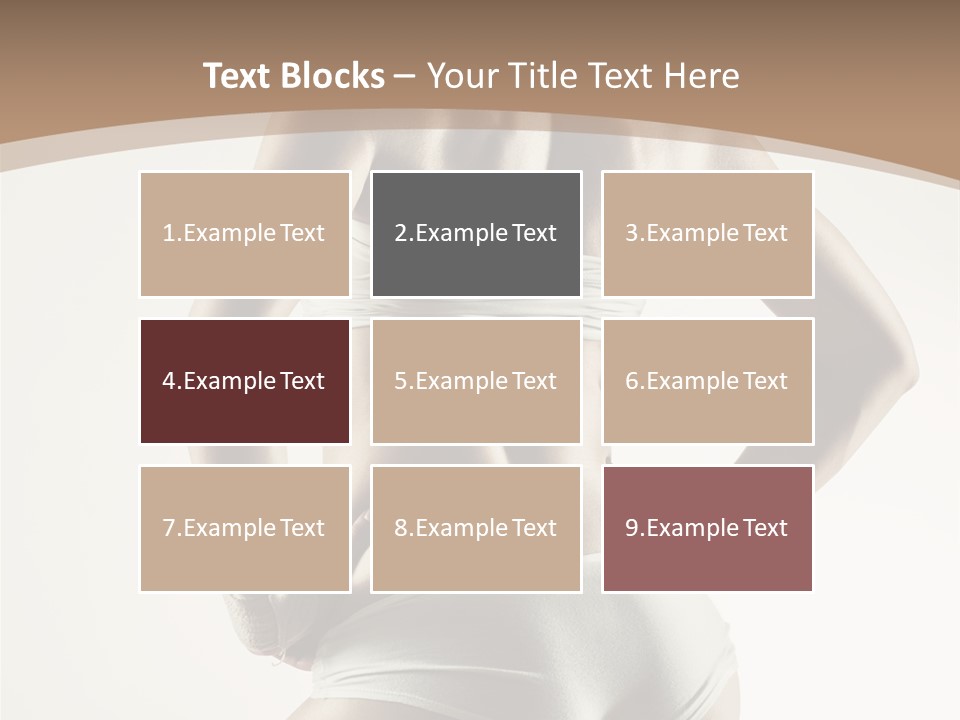 S Fitness Young PowerPoint Template