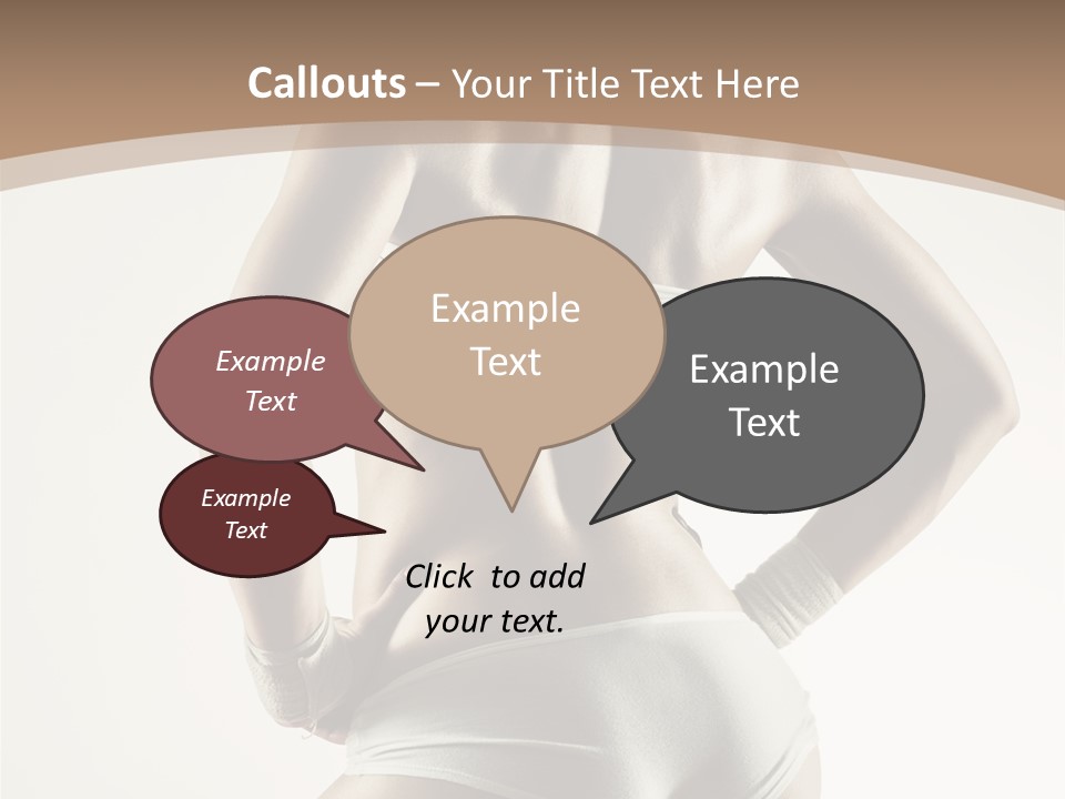 S Fitness Young PowerPoint Template