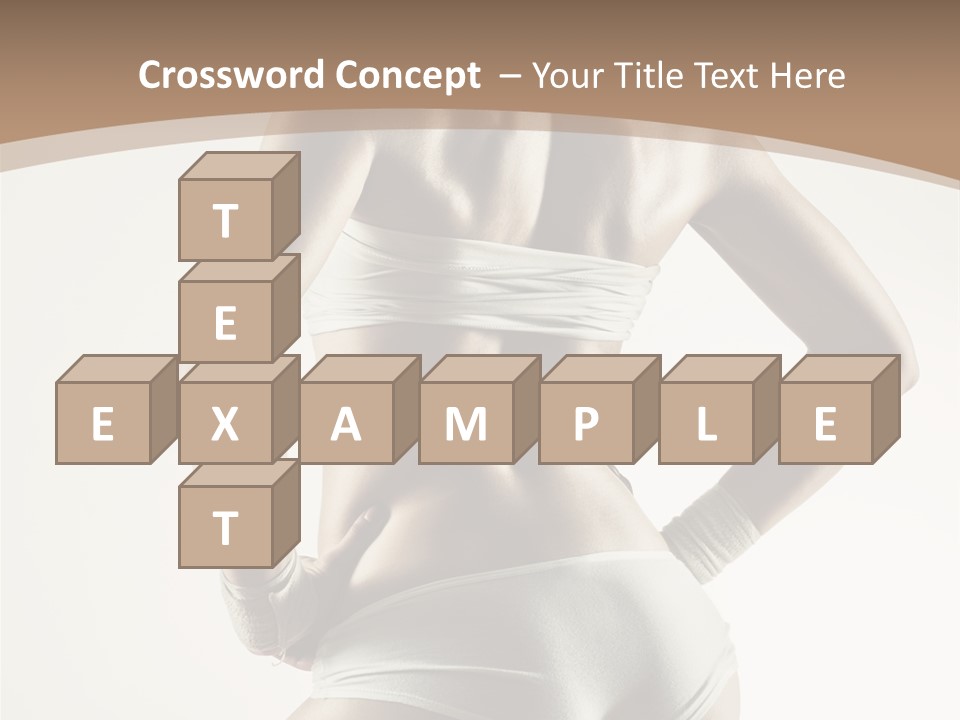 S Fitness Young PowerPoint Template