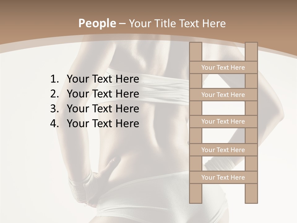 S Fitness Young PowerPoint Template