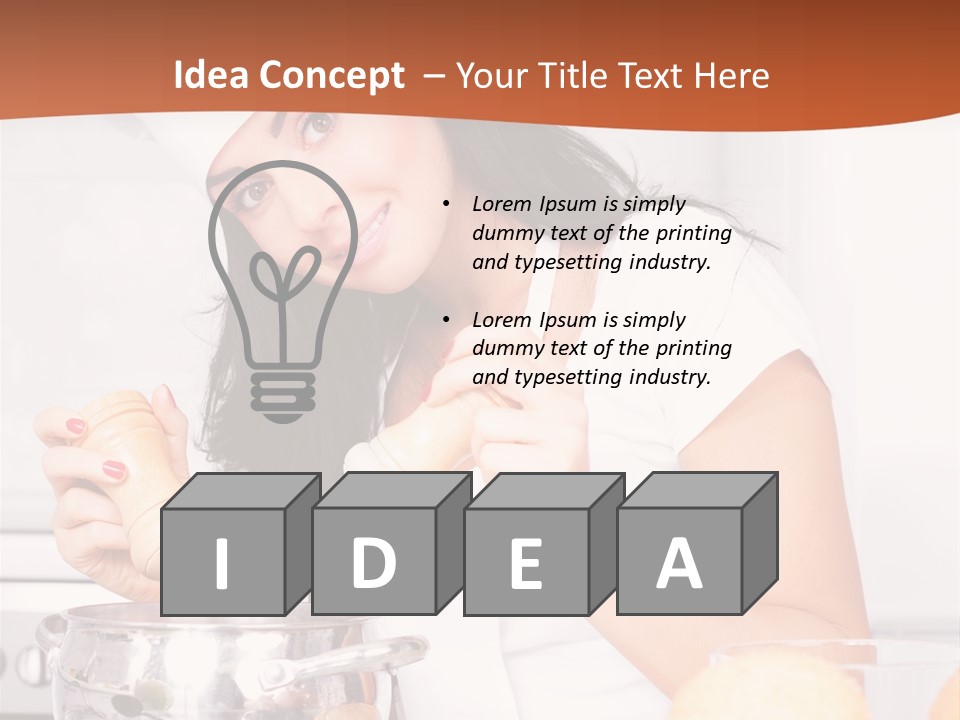 Scale Care White PowerPoint Template