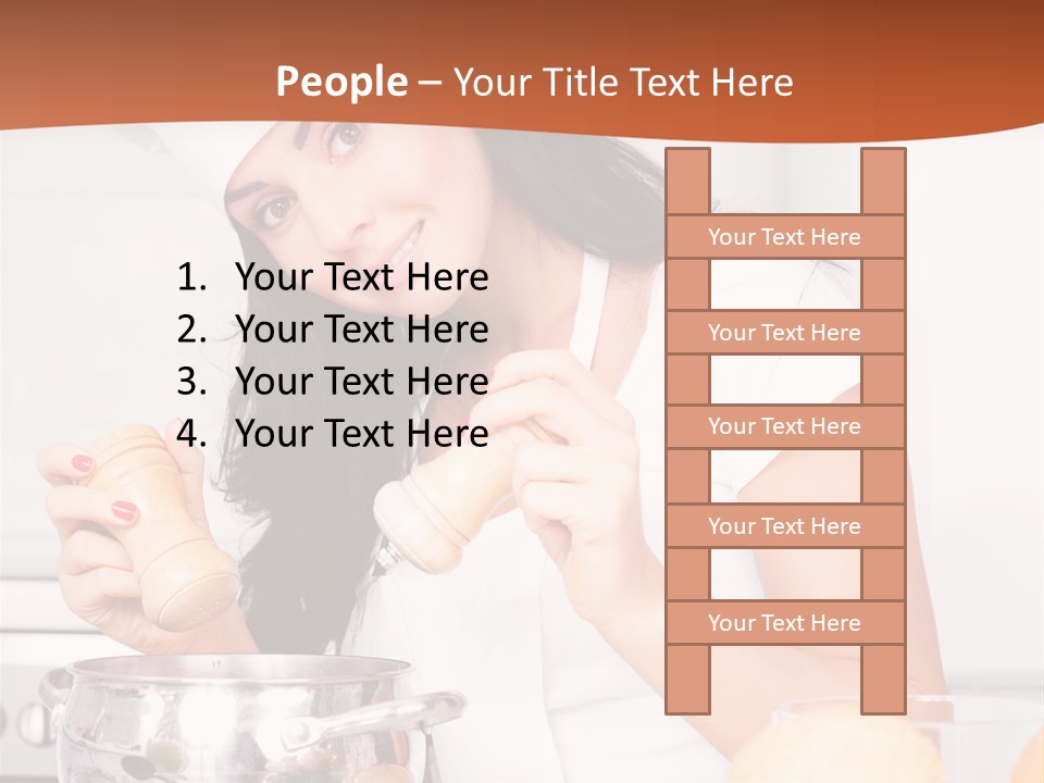 Scale Care White PowerPoint Template