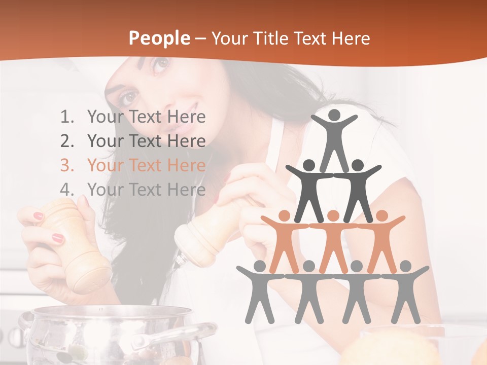 Scale Care White PowerPoint Template