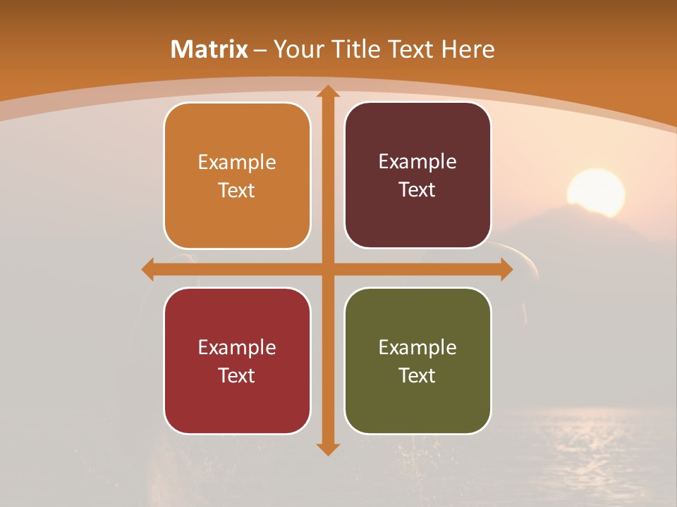 Jumping Splashes Animals PowerPoint Template