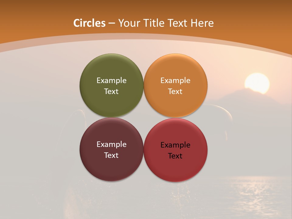 Jumping Splashes Animals PowerPoint Template