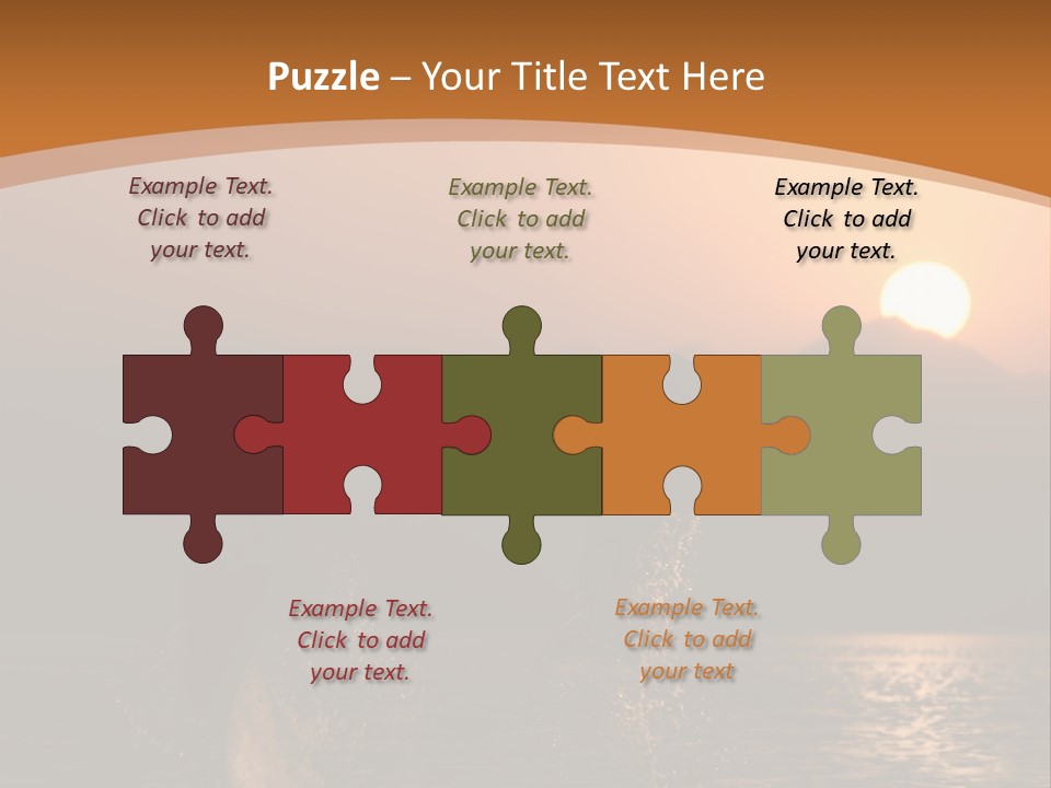 Jumping Splashes Animals PowerPoint Template