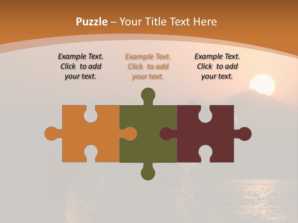 Jumping Splashes Animals PowerPoint Template