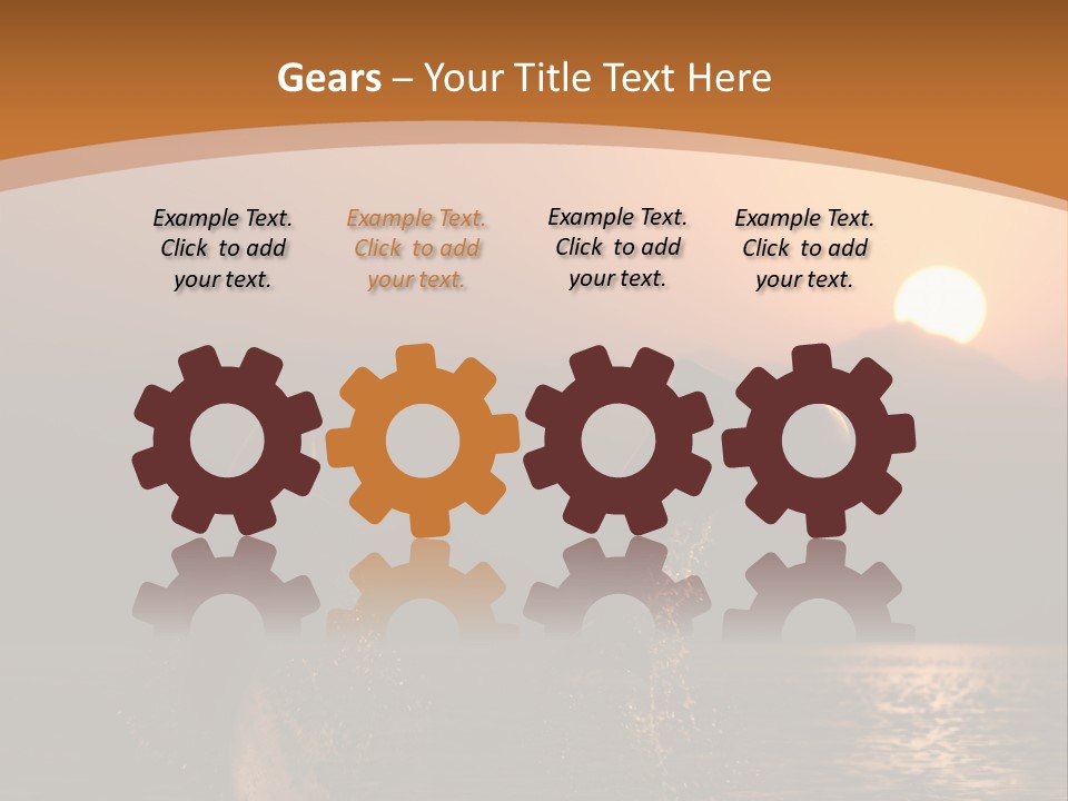 Jumping Splashes Animals PowerPoint Template