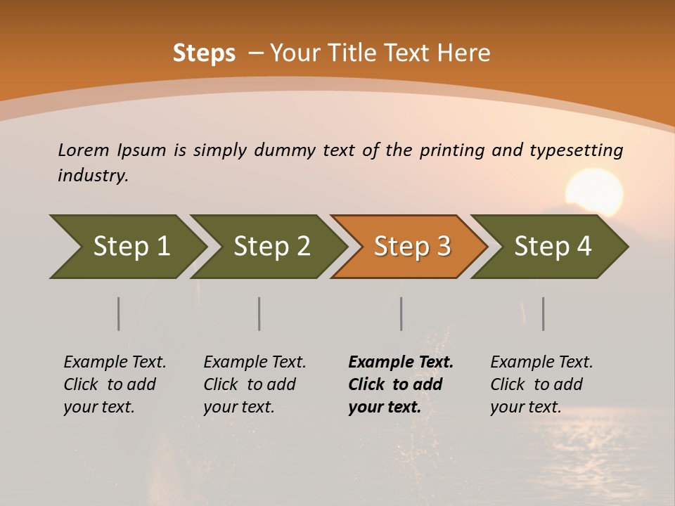 Jumping Splashes Animals PowerPoint Template