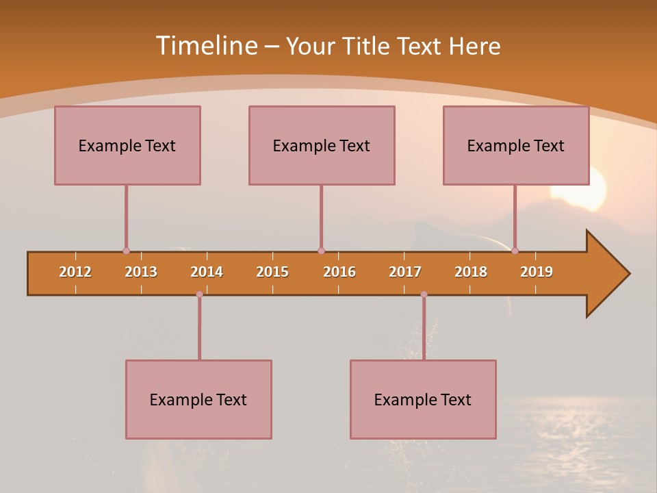 Jumping Splashes Animals PowerPoint Template