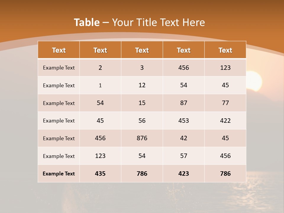 Jumping Splashes Animals PowerPoint Template