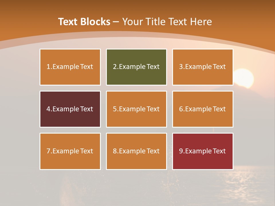 Jumping Splashes Animals PowerPoint Template