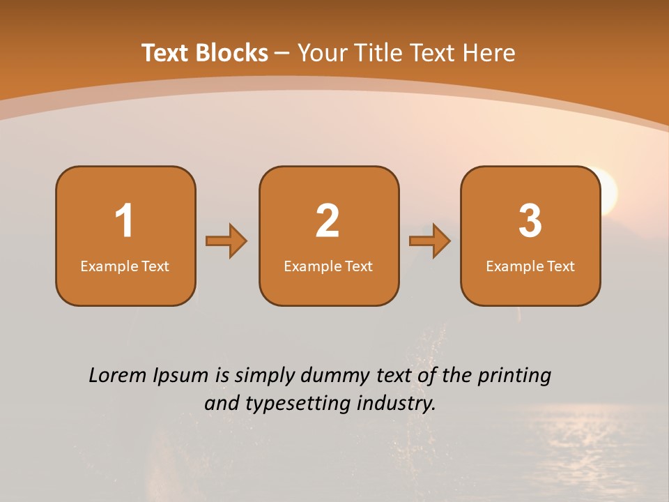 Jumping Splashes Animals PowerPoint Template