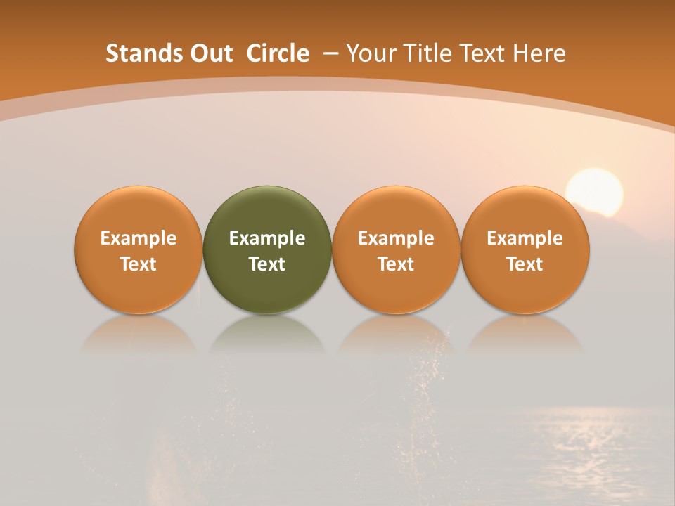 Jumping Splashes Animals PowerPoint Template