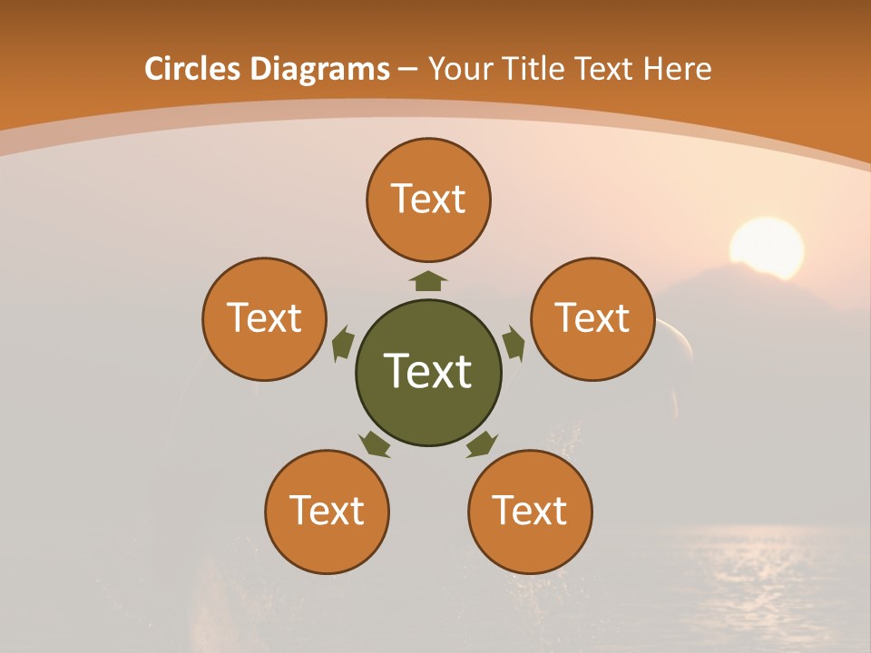 Jumping Splashes Animals PowerPoint Template